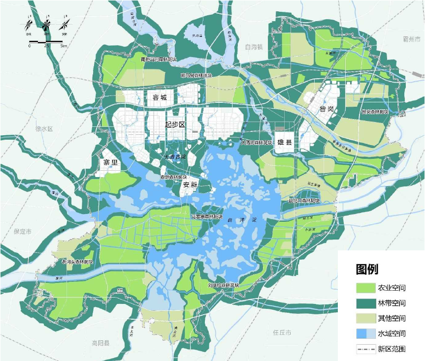 雄安新区运河规划图图片